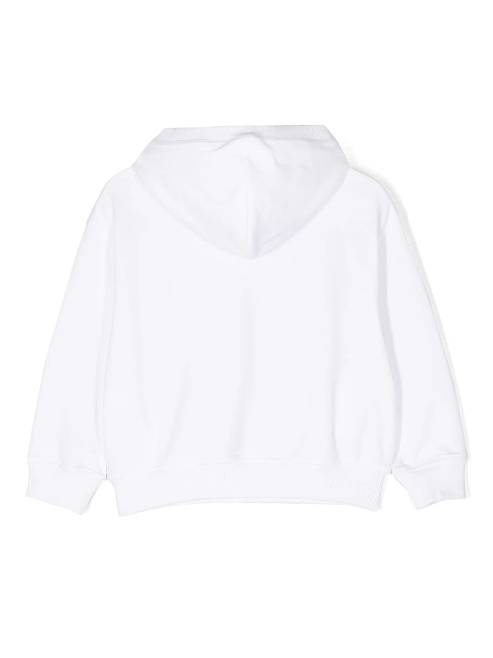 Ropa para niños - sudadera BLANCA con capucha y motivo gráfico MOSCHINO