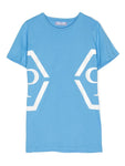 Childrenswear - Philipp Plein two-part logo T-shirt blue