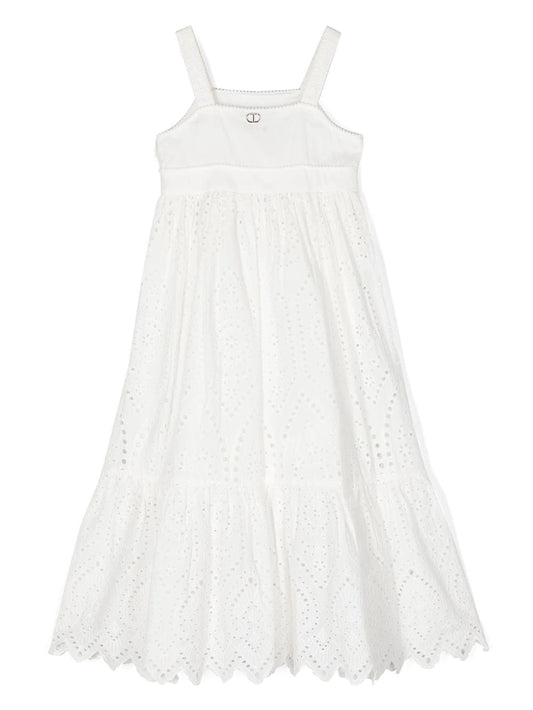 Vestido con detalle bordado TWINSET