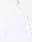 White sweatshirt with multicolor OSO baby Philipp Plein