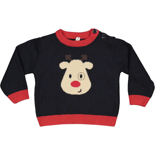 Jersey niño azul marino ciervo BIRBA