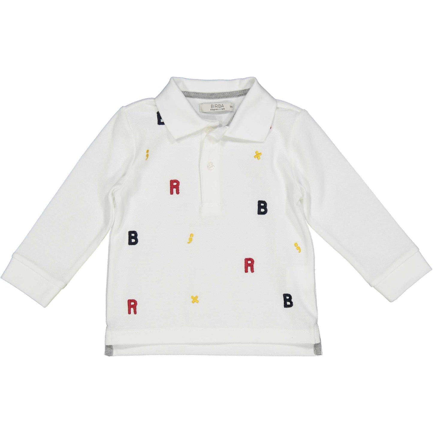 Camiseta blanca para niños BIRBA