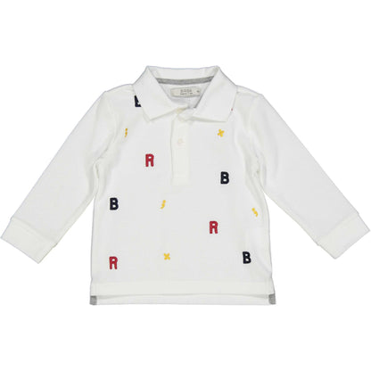 Camiseta blanca para niños BIRBA