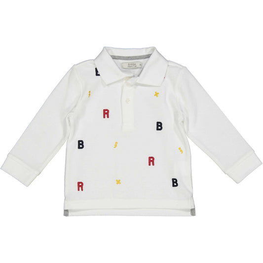 Camiseta blanca para niños BIRBA