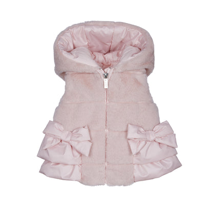 ROPA PARA NIÑOS - CHALECO ROSA NIÑA LAPIN HOUSE
