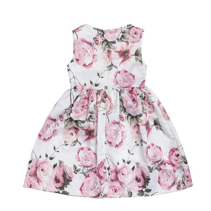 ROPA PARA NIÑOS - VESTIDO  CON FLOR MAGIL TULL - Modini Shop