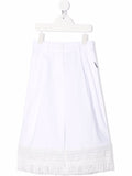 TWINSET white pants with bangs for girls