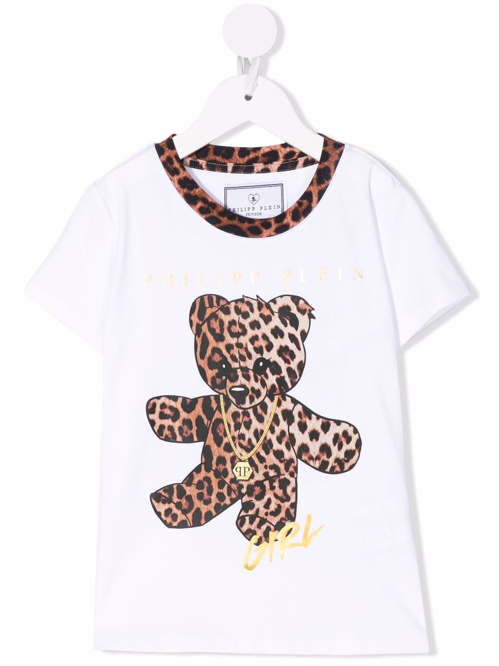 Ropa para niños - camiseta blanca oso Philipp Plein