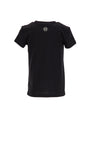 Ropa para niños - camiseta negro logo con brillo Philipp Plein