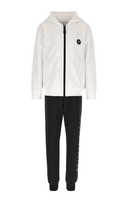 SWEATJACKET GREY FOR THE GIRL PHILIPP PLEIN