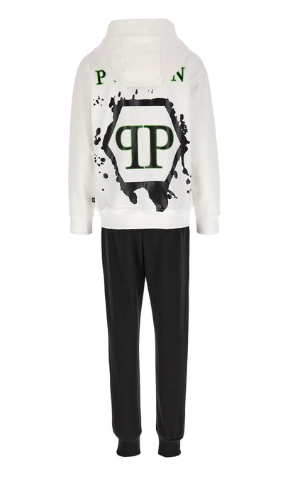 SWEATJACKET GREY FOR THE GIRL PHILIPP PLEIN