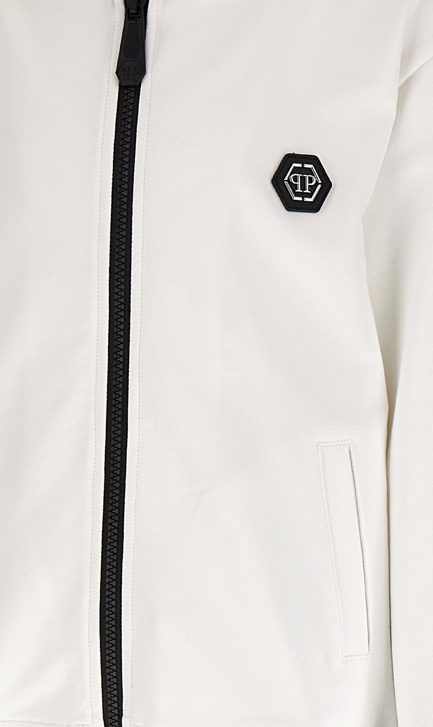 SWEATJACKET GREY FOR THE GIRL PHILIPP PLEIN