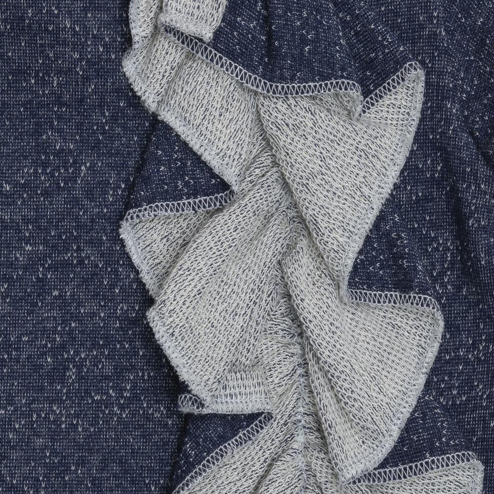 ROPA PARA NIÑOS - VESTIDO AZUL CON VOLANES - Modini Shop