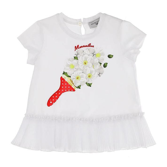ROPA PARA NIÑOS - SET BLUSA Y LEGGINS ROJO MONNALISA - Modini Shop