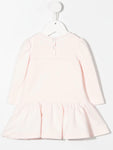 ملابس الأطفال - فستان موناليزا تيدي بير بأكمام طويلة