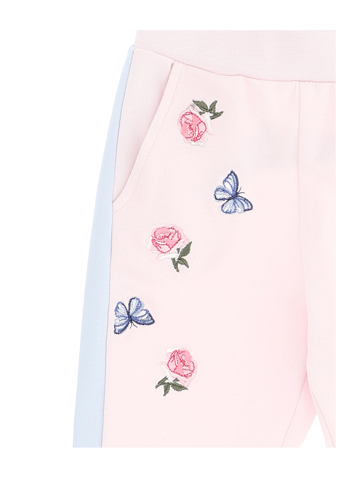 Set deportivo para niña bebe - un chandal con oso estampado MONNALISA