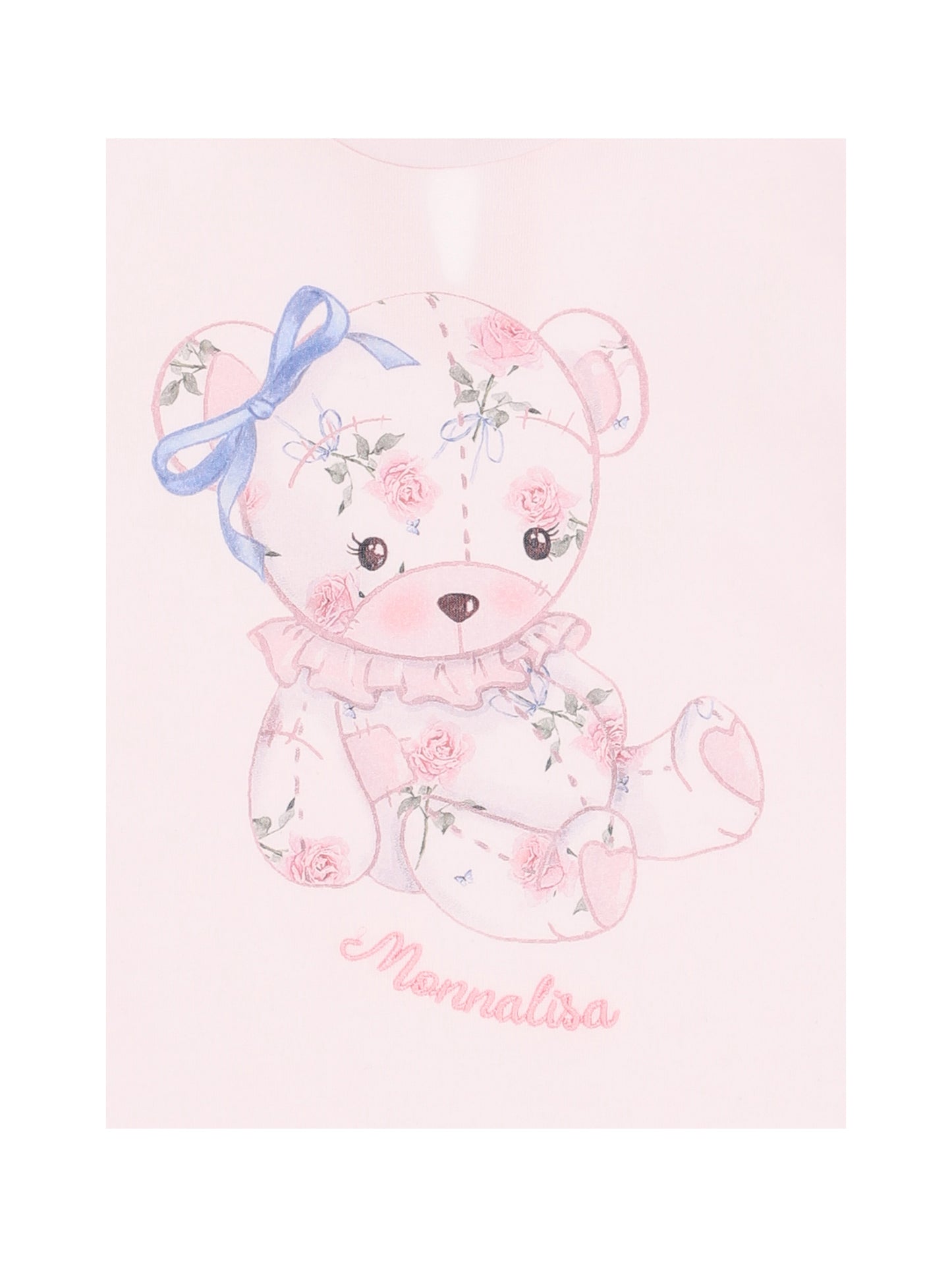 Set deportivo para niña bebe - un chandal con oso estampado MONNALISA
