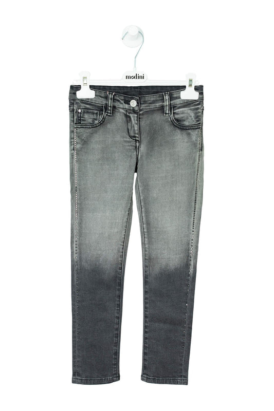 ROPA PARA NIÑOS - PANTALONES TEJANOS MISS BLUMARINE - Modini Shop