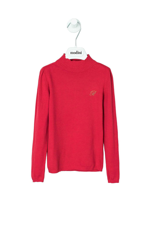 ROPA PARA NIÑOS - TURTLE-NECK SWEATER MISS BLUMARINE - Modini Shop