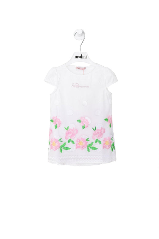 ROPA PARA NIÑOS - T-SHIRT IN TULLE MISS BLUMARINE - Modini Shop