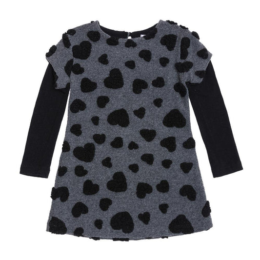 ROPA PARA NIÑAS - VESTIDO CORAZONES DE MAGIL - Modini Shop