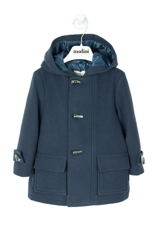 ROPA PARA NIÑAS - ABRIGO BABY AZUL BIMBALO - Modini Shop