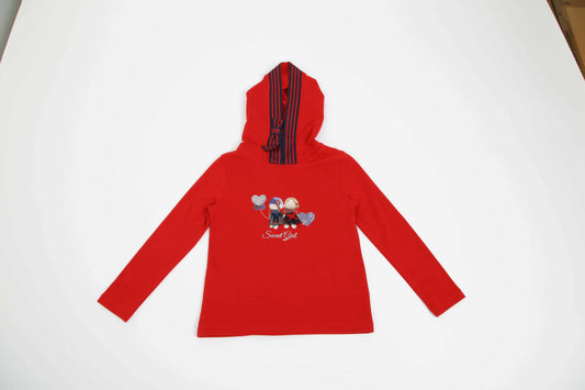 ROPA PARA NIÑAS - BLUSA ROJA LAPIN HOUSE - Modini Shop