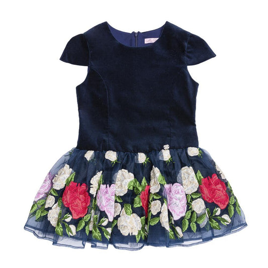 ROPA PARA NIÑOS - VESTIDO EN TULL MISS BLUMARINE - Modini Shop