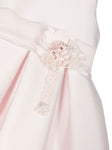 Vestido de ceremonia rosa 681 para niñas de la marca MIMILÚ