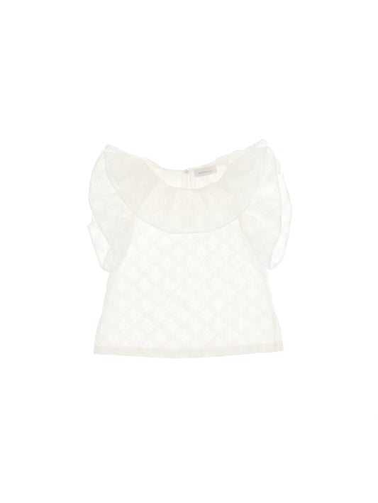 Ropa para niños- camiseta diseño perforado MONNALISA