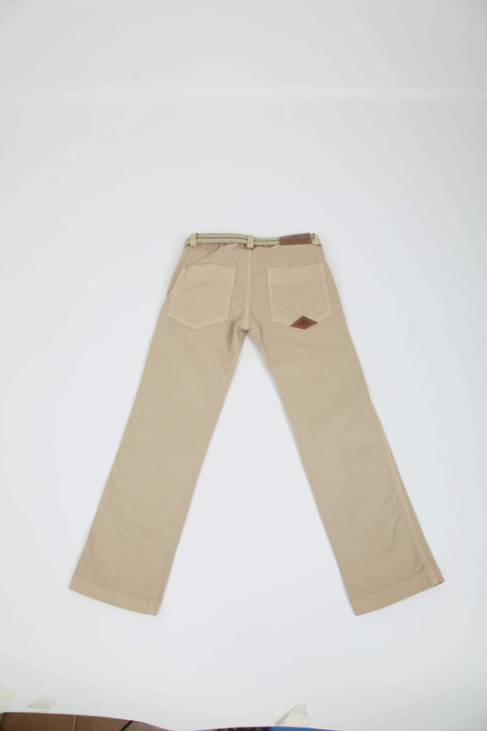 ROPA PARA NIÑOS - PANTALÓN LISO CREMA LAPIN HOUSE - Modini Shop