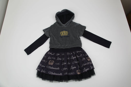 ROPA PARA NIÑOS - SET VESTIDO CON JERSEY LAPIN HOUSE - Modini Shop