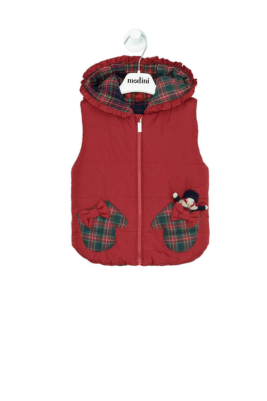 ROPA PARA NIÑOS - CHALECO ROJO LAPIN HOUSE - Modini Shop