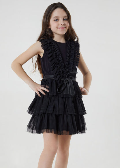 Ropa para niñas vestido sin mangas de la marca LIUJO