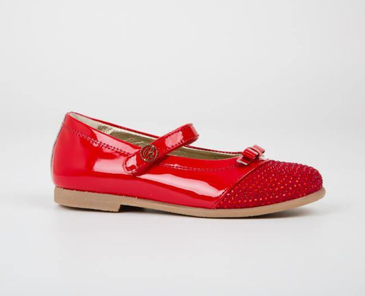 SCARPA PELLE ROSSO MISS BLUMARINE - Modini Shop