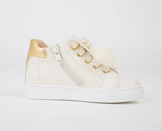 POLACCO PELLE PANNA/ORO MISS BLUMARINE - Modini Shop