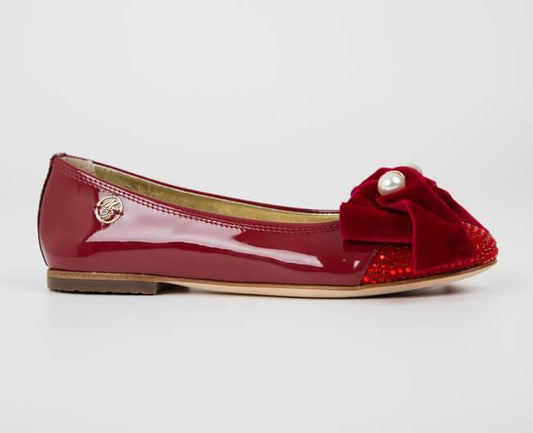SCARPA PELLE SANGUE MISS BLUMARINE - Modini Shop