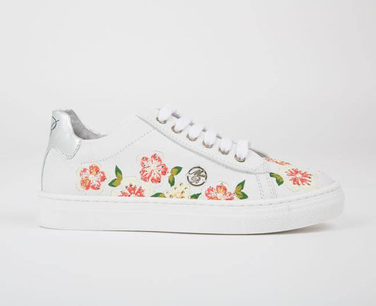 SCARPA PELLE BIANCO/ARG MISS BLUMARINE - Modini Shop