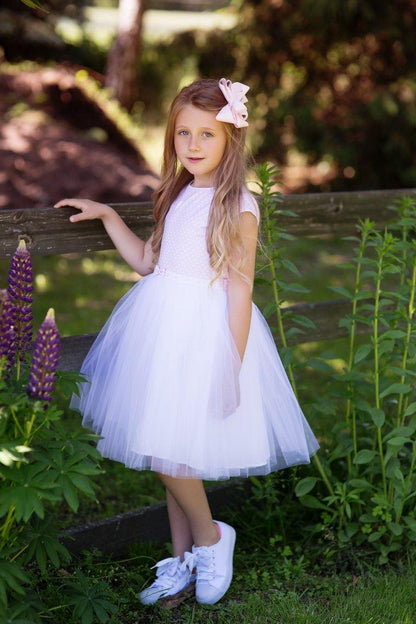 ROPA PARA NIÑAS - VESTIDO ROSA DAGA - Modini Shop