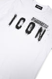 Ropa para niños - camiseta blanca ICON DSQUARED2