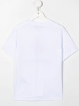 Ropa para niños - camiseta blanca con estampado DSQUARED2
