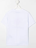 Ropa para niños - camiseta blanca con estampado DSQUARED2