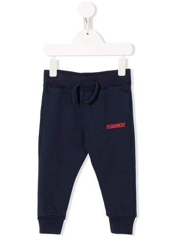 Ropa para niños - pantalón deportivo azul DSQ2