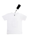 Ropa para niños - Camiseta blanca con manga corta Billionaire