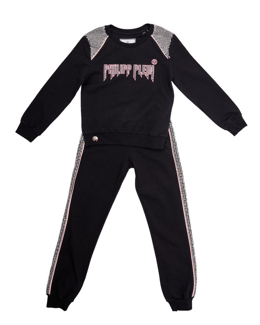 Ropa para niños - sudadera y pantalon niña negra Phiipp Plein