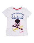 Ropa para niños - camiseta blanca niña Philipp Plein