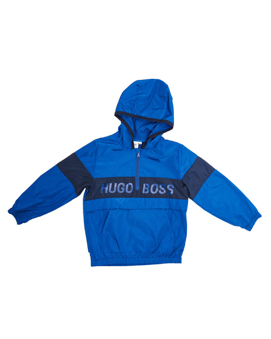 ROPA PARA NIÑOS - CHAQUETA DENIM AZUL CLARO HUGO BOSS