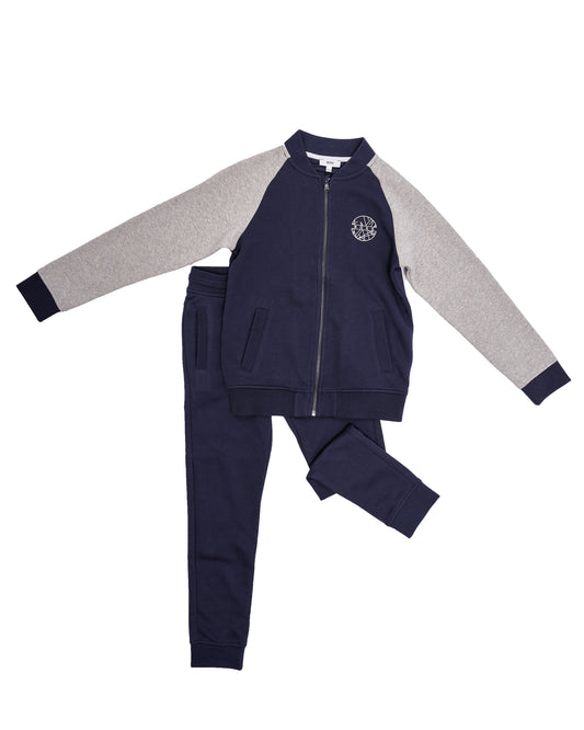 ROPA PARA NIÑOS - SET CARDIGAN Y PANTALONES AZUL BOSS HUGO BOSS