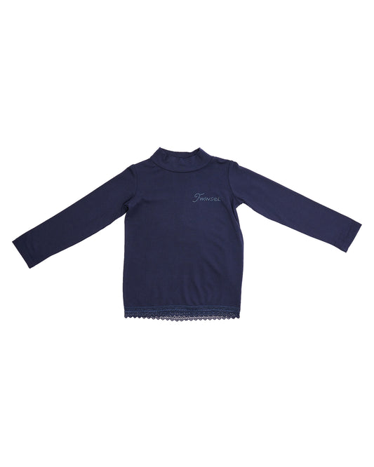 GIRLS CLOTHING - TWINSET T-SHIRT BLUE