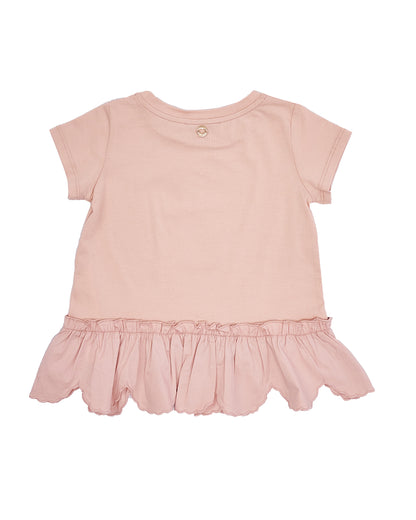 GIRLS CLOTHING - T'SHIRT BLOSSOM BABY TWINSET